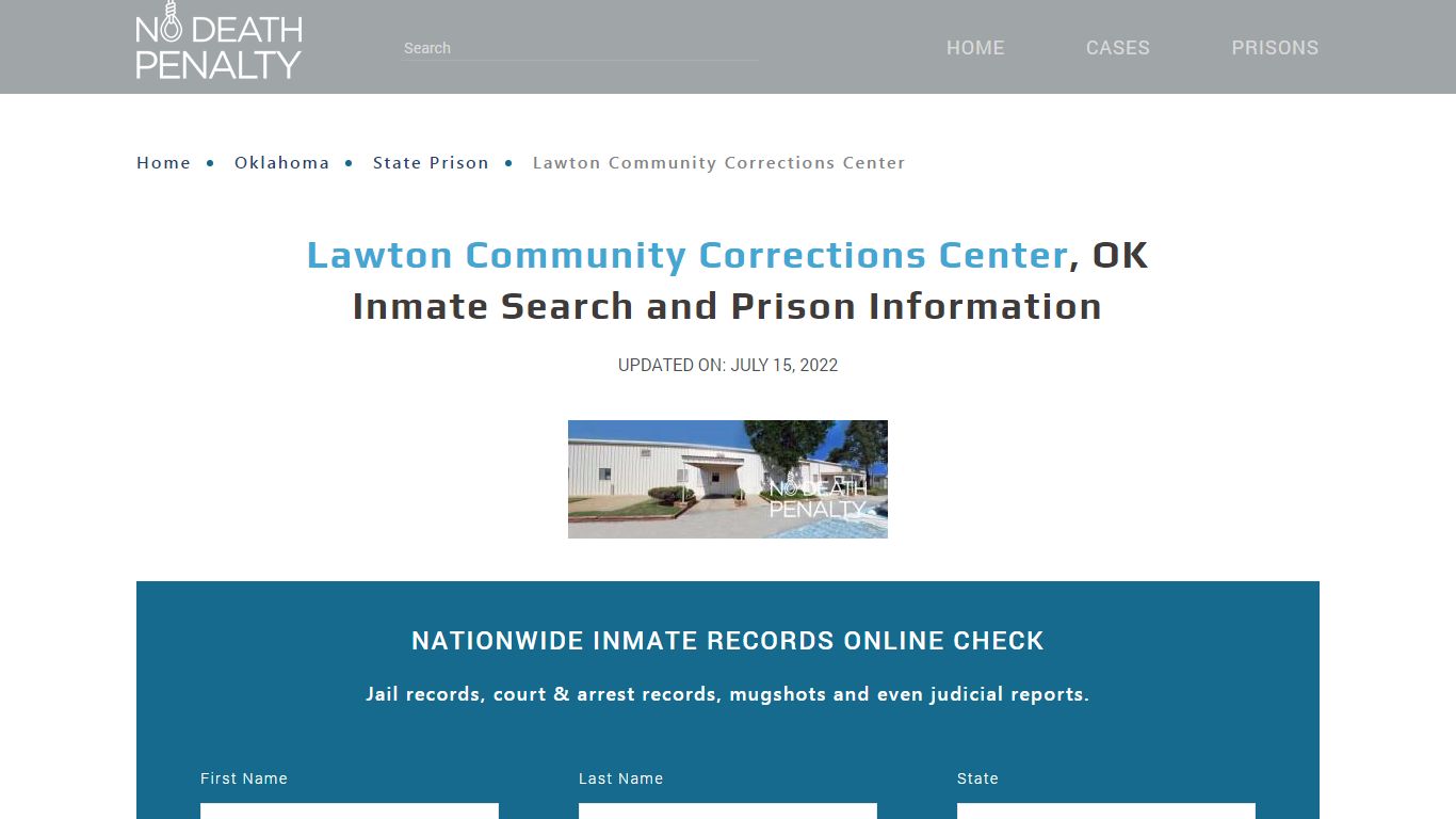 Lawton Community Corrections Center, OK Inmate Search ...